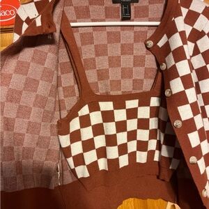 forever 21 matching cardigan set